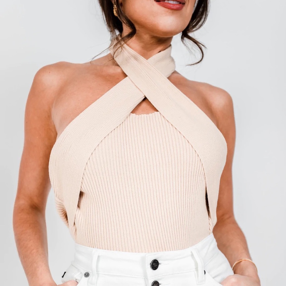 Cold shoulder top